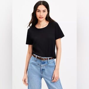 LOFT Crew Short Sleeve Tee | New Without Tags